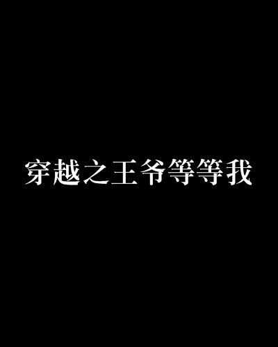 穿越之王爺等等我