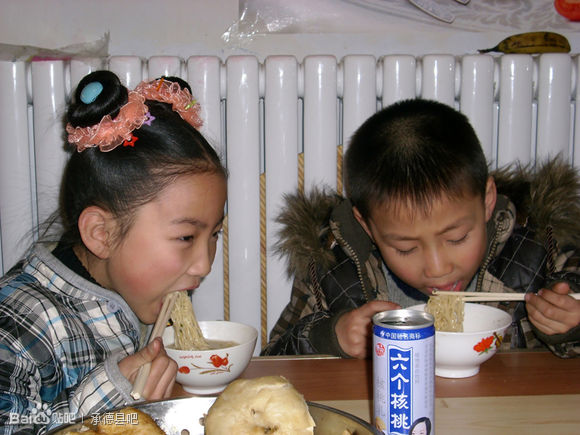 吃了麵條，一年順當。