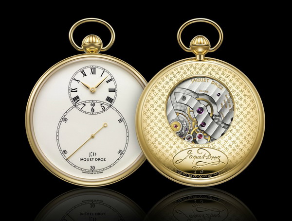 雅克德羅Pocket Watch Ivory Enamel懷表