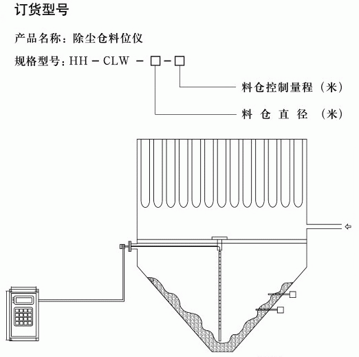 除塵倉料位儀