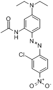 N-[2-[（2-氯-4-硝基苯基）偶氮]-5-（二乙氨基）苯基]-乙醯胺