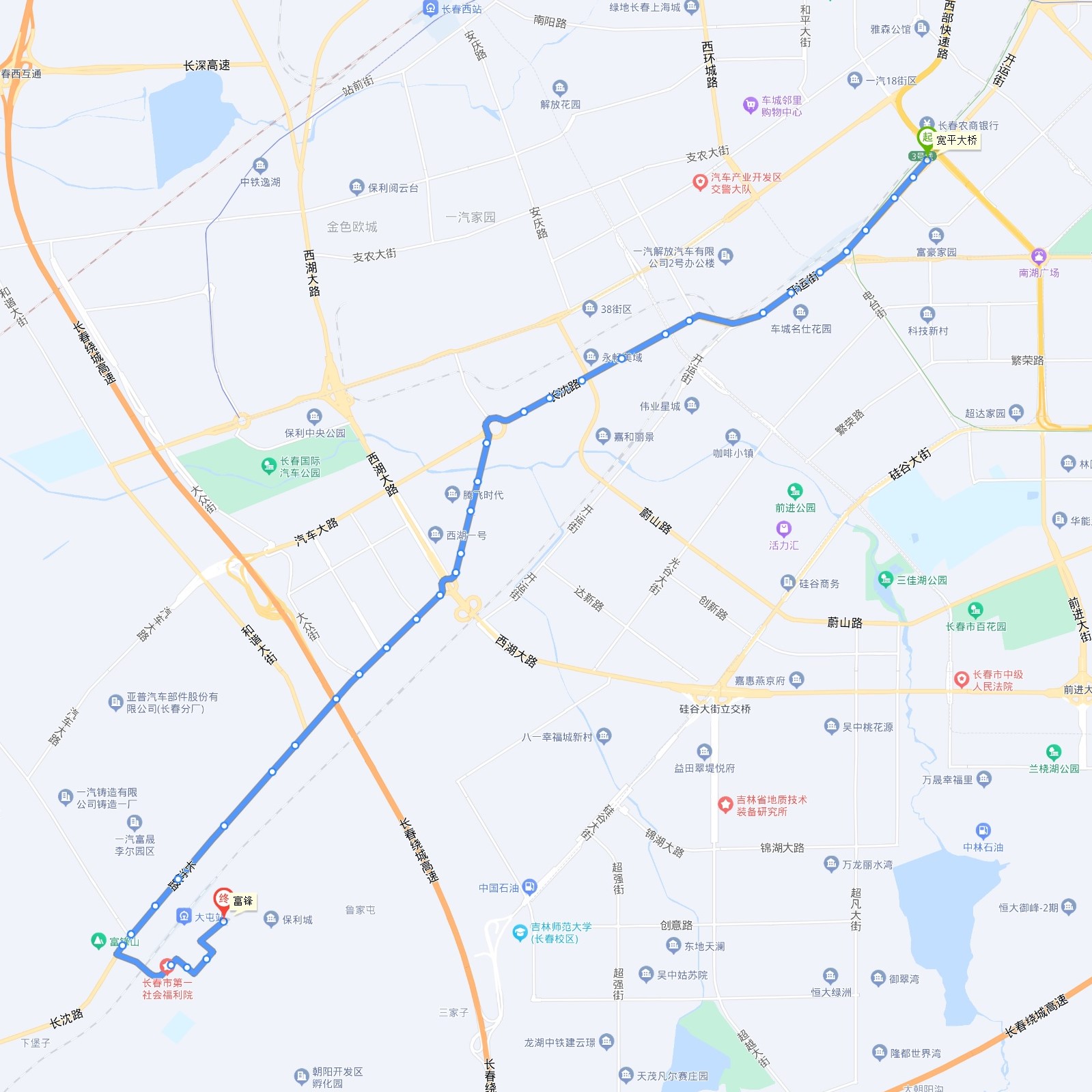 長春公交G184路