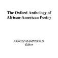 The Oxford Anthology of African-American Poetry