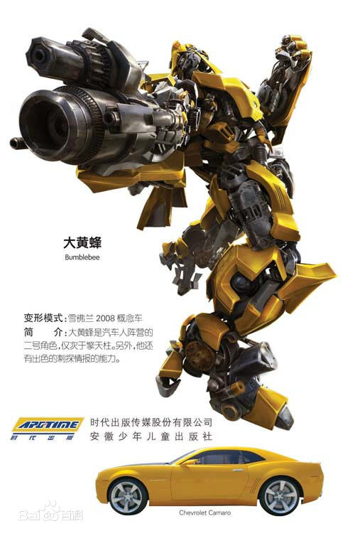 大黃蜂(Bumblebee（變形金剛汽車人角色）)