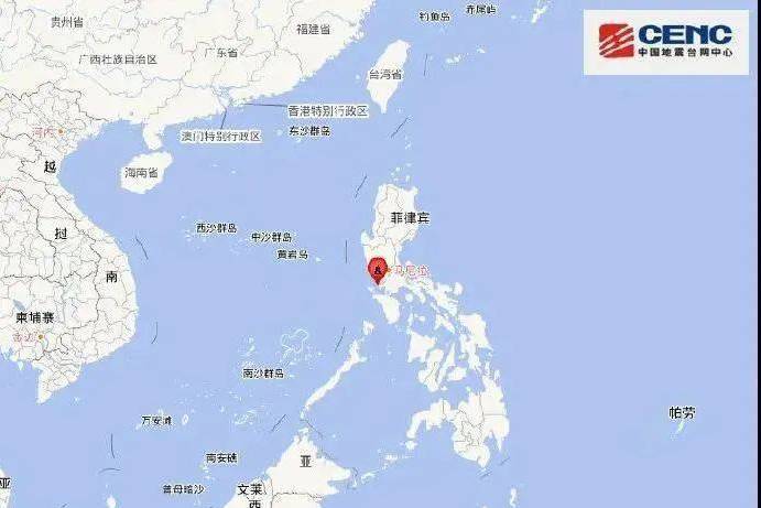 1·22菲律賓海域地震