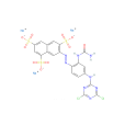 7-[[2-[（氨基羰基）氨基]-4-[（4,6-二氯-1,3,5-三嗪-2-基）氨基]苯基]偶氮]-1,3,6-萘三磺酸三鈉鹽