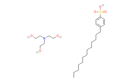 C10-16-烷基苯磺酸與三乙醇胺的化合物