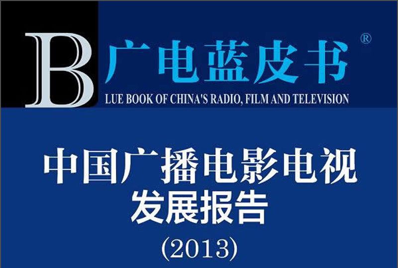 中國廣播電影電視發展報告(2013)