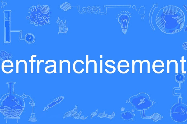 enfranchisement