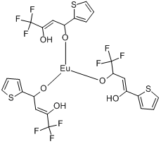 三（4,4,4-三氟-1-（2-噻吩）-1,3-丁二酮）銪