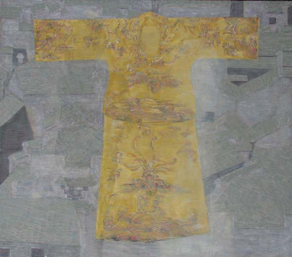 《宅·衣》之十四 布面油畫 2009年