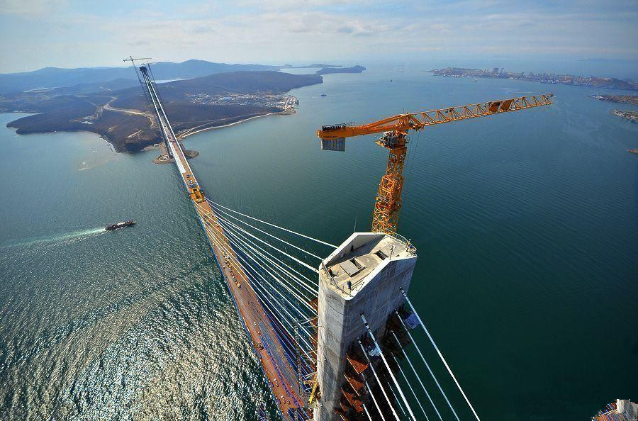 海參崴俄羅斯島跨海大橋