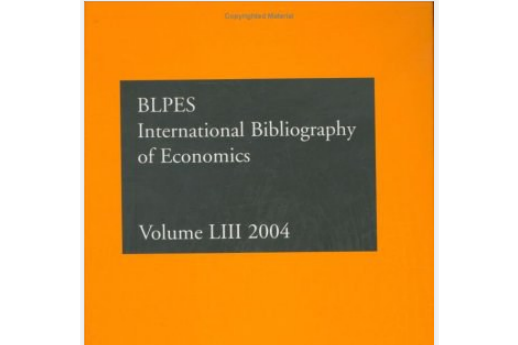 International Bibliography of the Social Sciences 2004