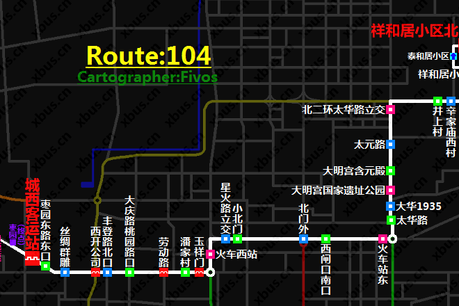 西安公交104路