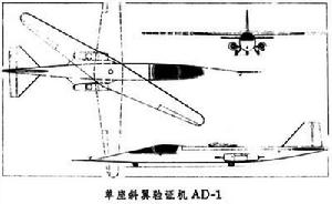 斜翼機