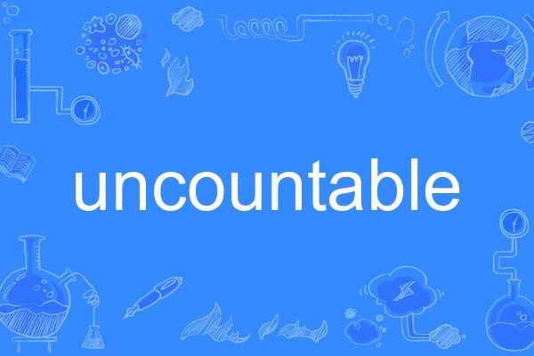 uncountable