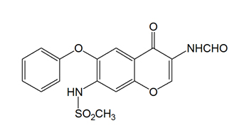 艾得辛(艾拉莫德片)分子結構式