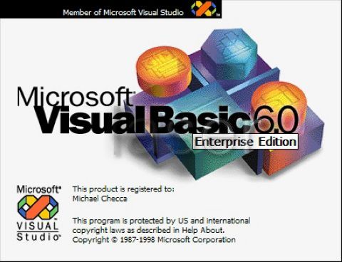 Visual BASIC啟動界面