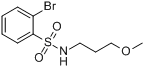 2-溴-N-（3-甲氧基丙基）苯磺醯胺