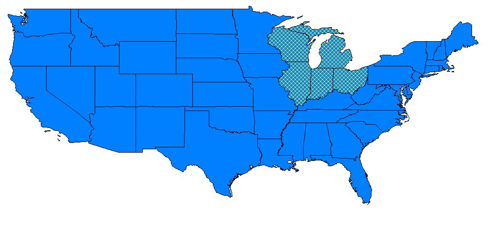 Upper Mississippi（Great Lakes）五大湖區