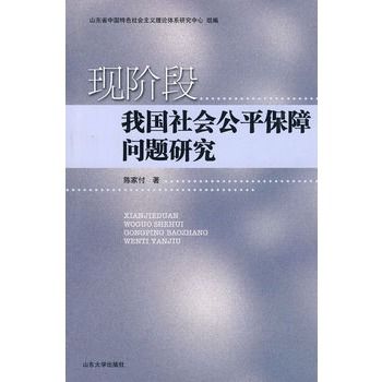 現階段我國社會公平保障問題研究