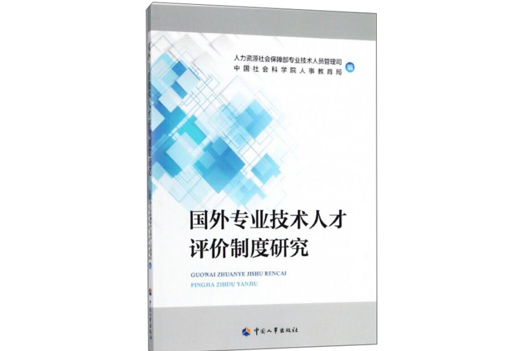 國外專業技術人才評價制度研究