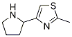 2-甲基-4-（2-吡咯烷基）噻唑