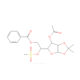 3-O-乙醯基-6-O-苯甲醯-5-O-（甲磺醯）-1,2-O-異亞丙基-α-D-呋喃葡萄糖