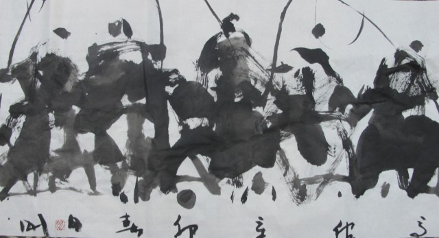 馬倌52.5x98.5cm