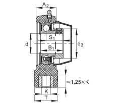 FAG PTUE50-TV-FA125.5軸承