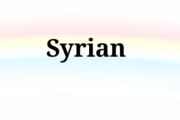 Syrian