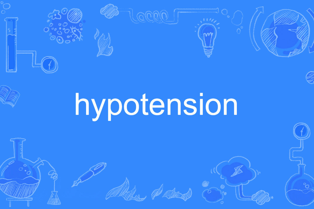 hypotension