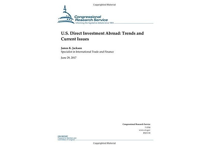 U.s. Direct Investment Abroad: Trends and Current Issues