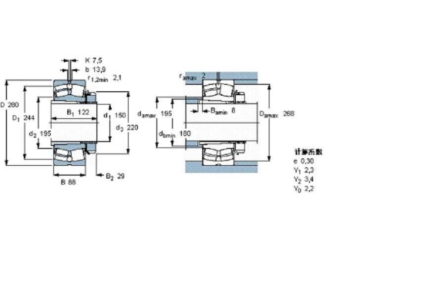 SKF 23134CCK/W33+H3134軸承