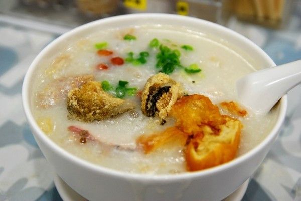 牛肉鮮蝦意粉湯