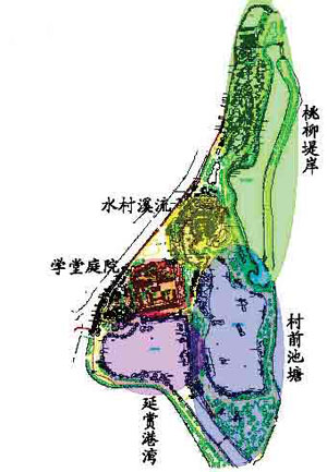 耕織圖空間分布圖