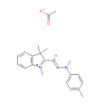 1,3,3-三甲基-2-[[甲基（4-甲苯基）亞肼基]甲基]吲哚翁乙酸鹽