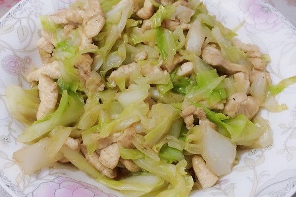 冬菜熗炒包心菜