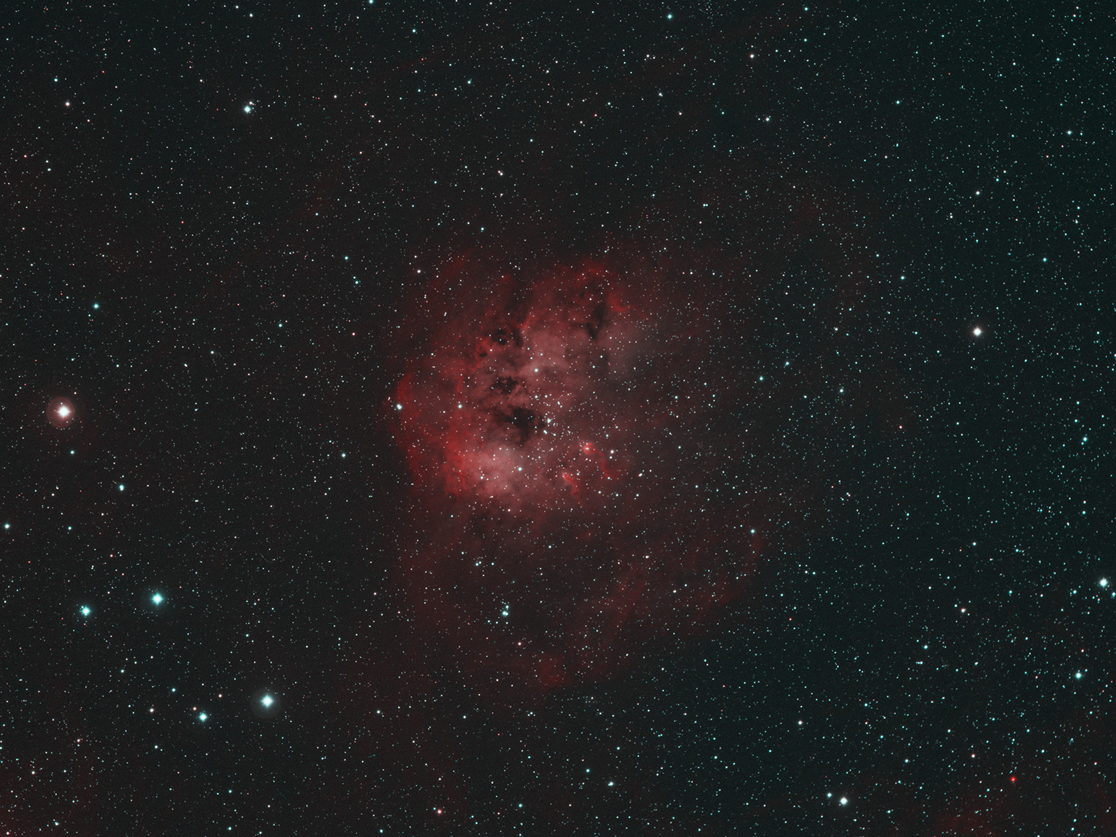 IC410，HOO假色合成