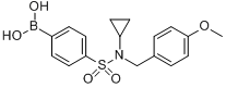 4-[N-環丙基-N-（4-甲氧基苄基）磺醯胺]苯基硼酸