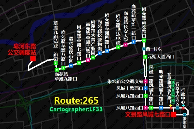 西安公交265路