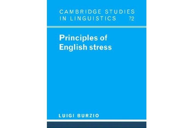 Principles of English Stress