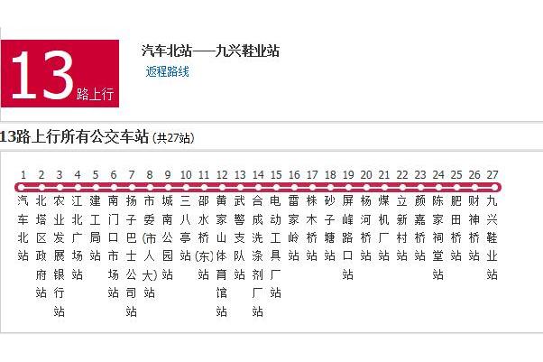 邵陽公交13路