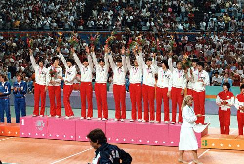 1984年奧運會中國隊擊敗美國隊成為冠軍