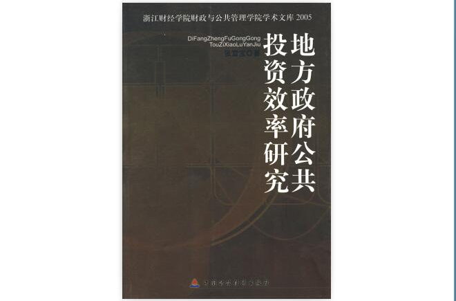 地方政府公共投資效率研究