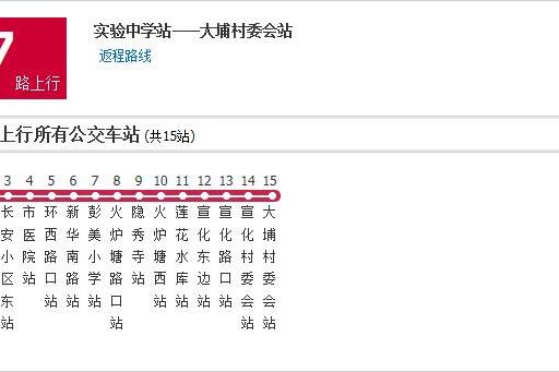 南安公交7路