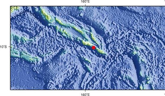 1·10索羅門群島地震
