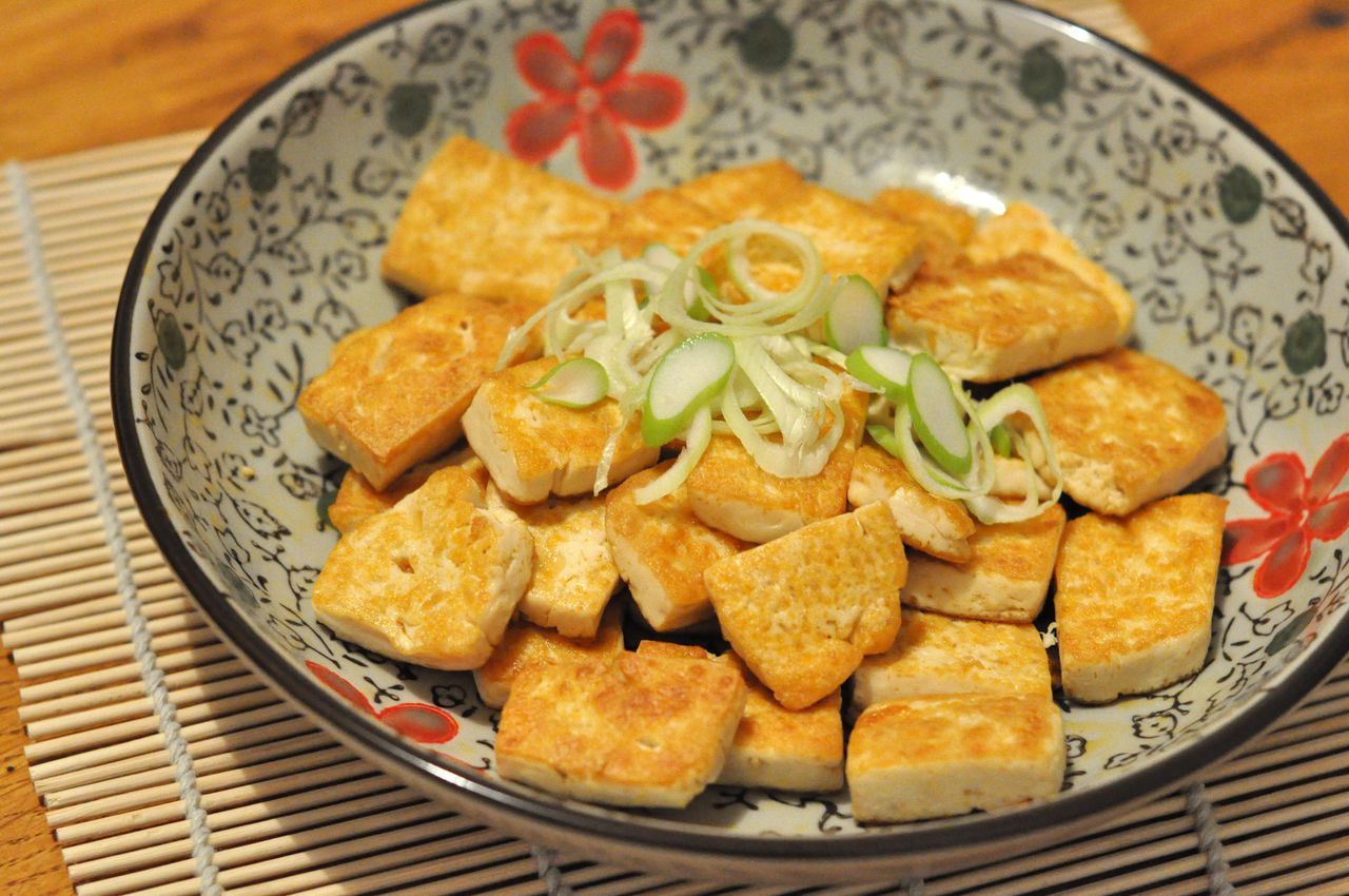 香辣黃金豆腐