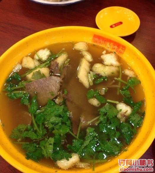 油豆腐牛肉冬粉湯