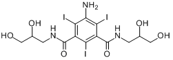 5-氨基-2,4,6-三碘-N,N\x27-雙（2,3-二羥基丙基）-1,3-苯二甲醯胺